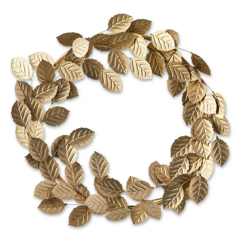 My Texas House Gold Leaf Wreath, 18“ | Walmart (US)