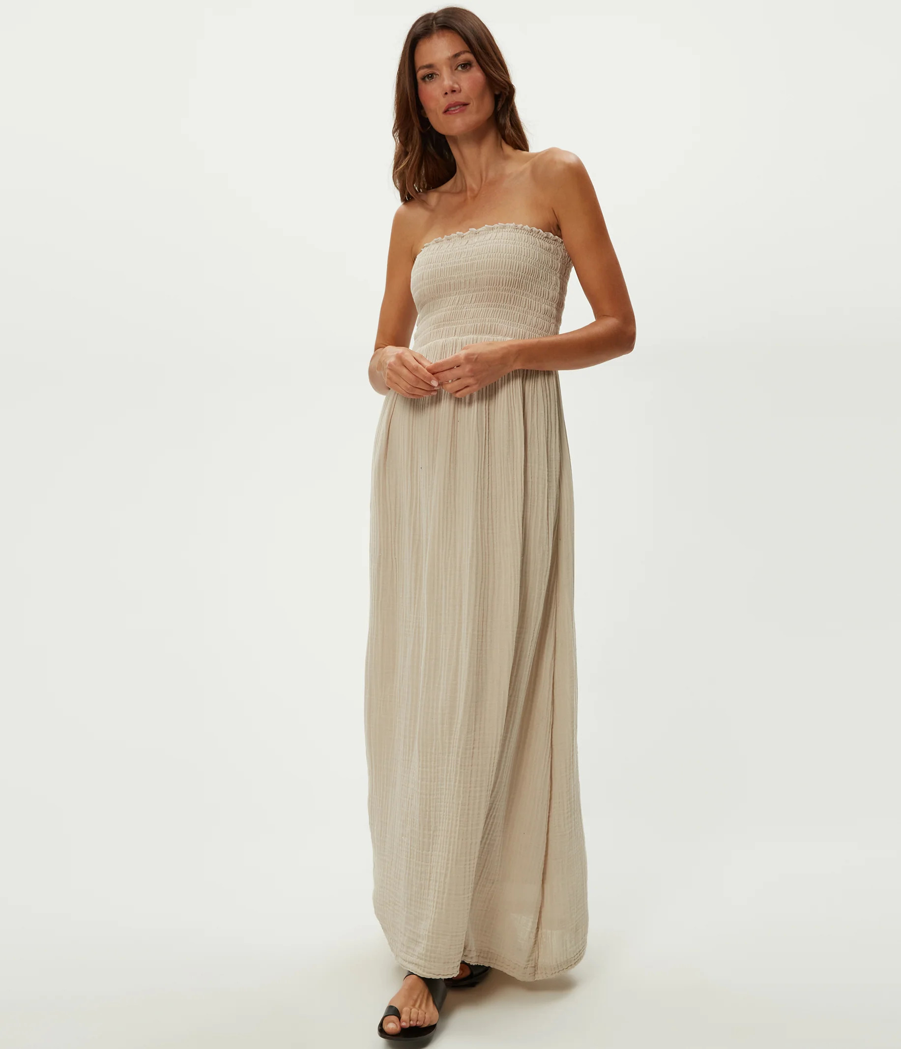 Variant options: Bahia Smocked Dress | MichaelStars.com