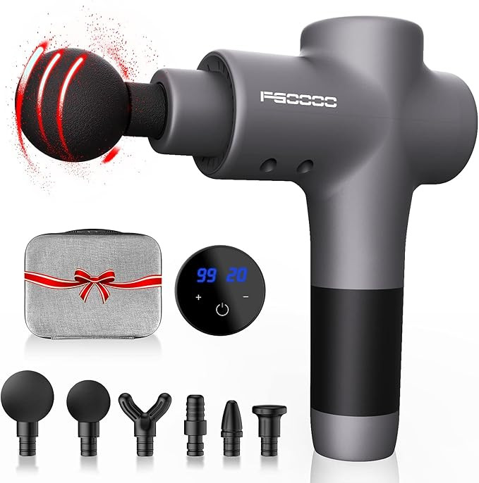 Massage Gun Fathers Day Gifts,Hand Held Deep Tissue Muscle Massager for Athletes - Portable Ultra... | Amazon (US)