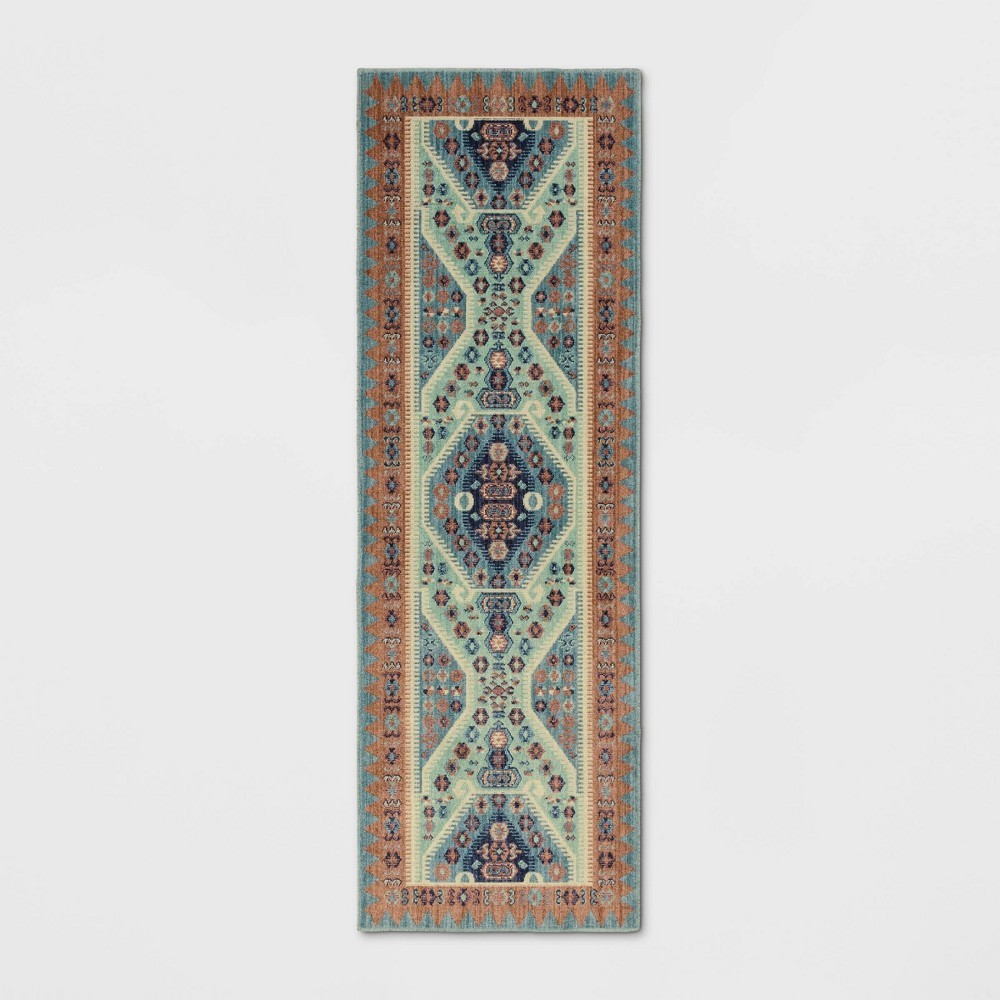 2'3""X7' Buttercup Diamond Vintage Persian Woven Runner Rug - Opalhouse , Size: 2'3""X7' RUNNER | Target