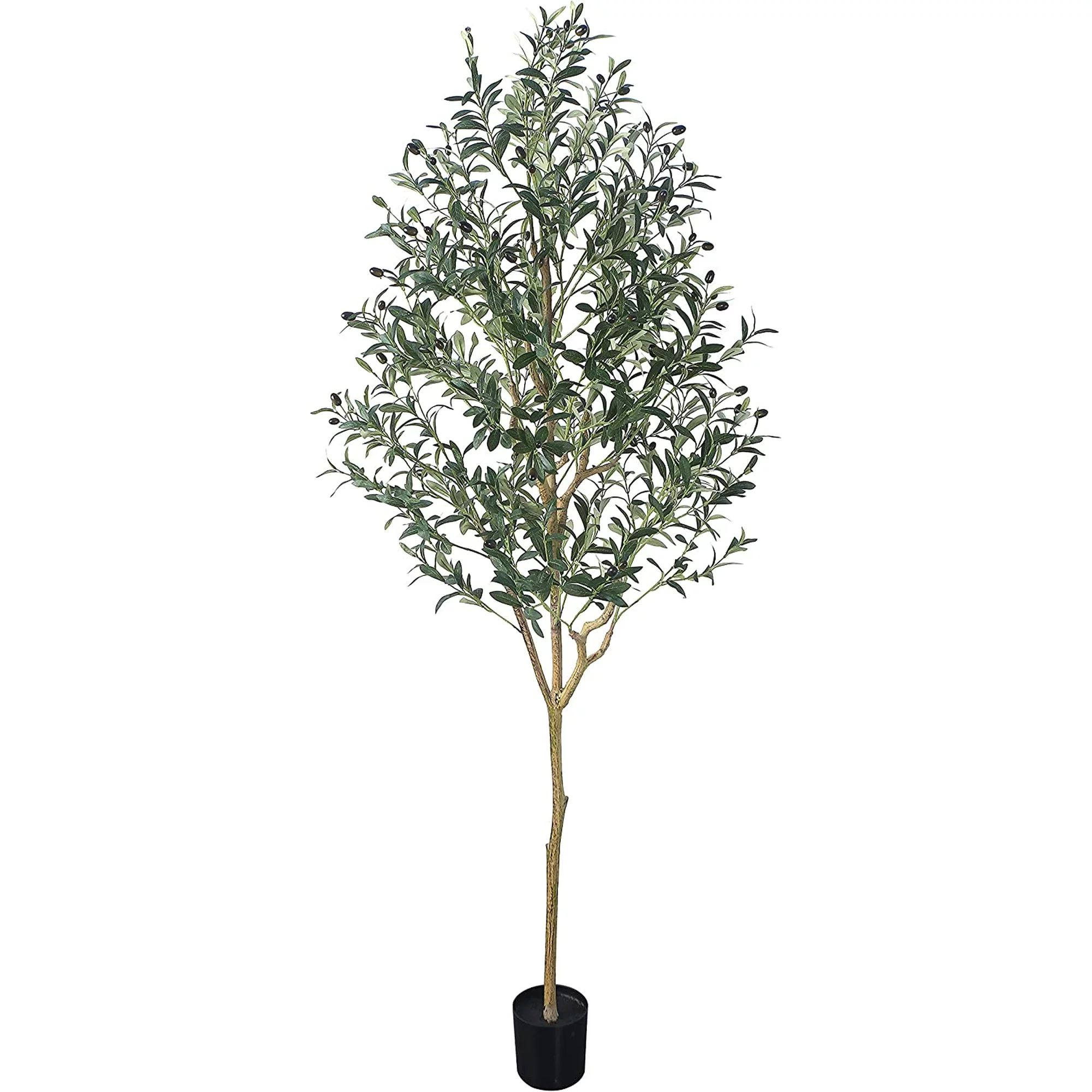 Coolmade Artificial Olive Tree 5FT Tall Faux Silk Plant for Home Office Decor Indoor Fake Potted ... | Walmart (US)