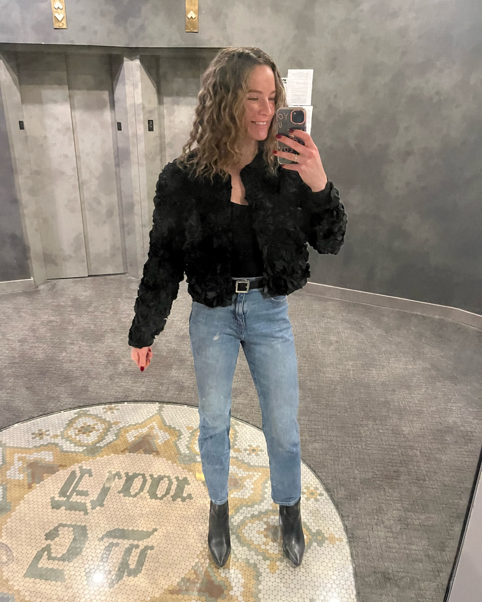 In love with this jacket from Anthro! They have it in white too!! Cute winter outfit 

#LTKstyletip #LTKSeasonal #LTKworkwear