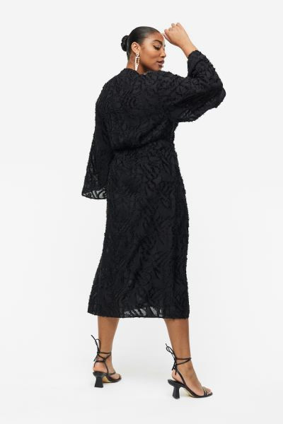 Jacquard-weave Wrap Dress | H&M (US, CA, MX)