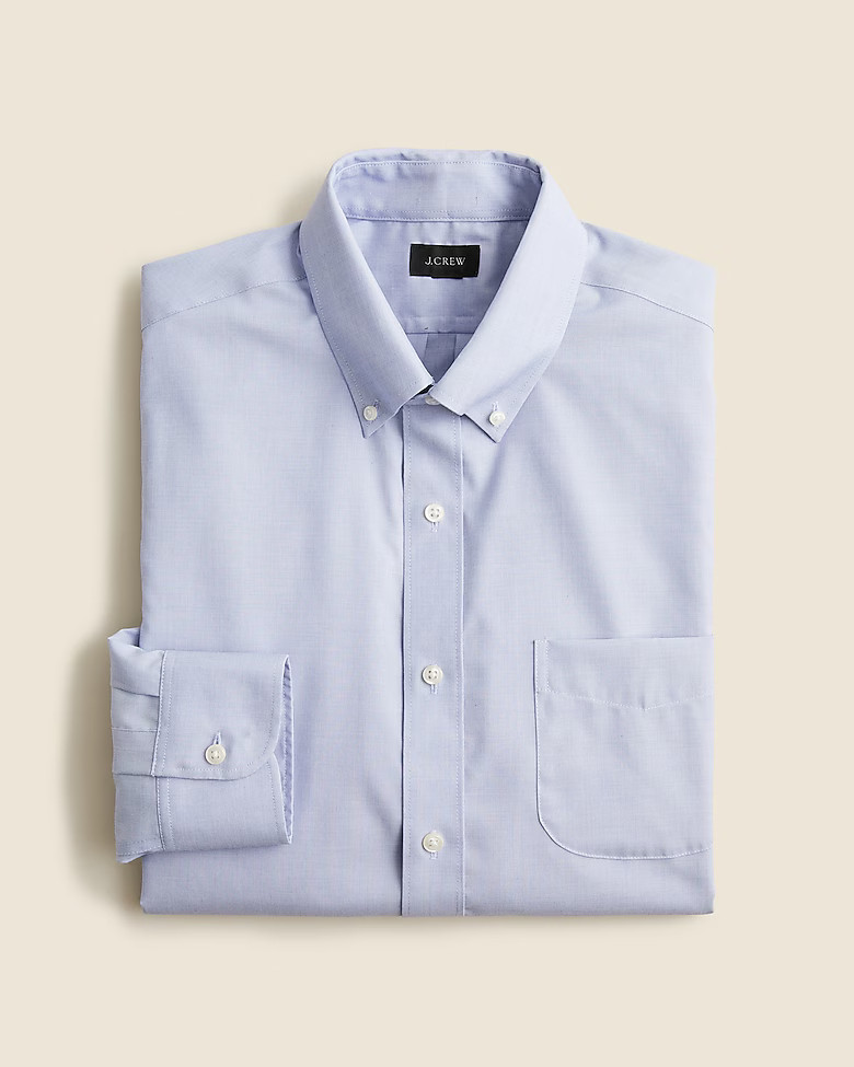 Bowery wrinkle-free dress shirt with button-down collar | J. Crew US