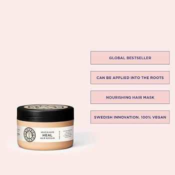 Maria Nila Head & Hair Heal, Soothing Hair Mask for Dry & Itchy Scalp, Calming Aloe Vera & Piroct... | Amazon (US)