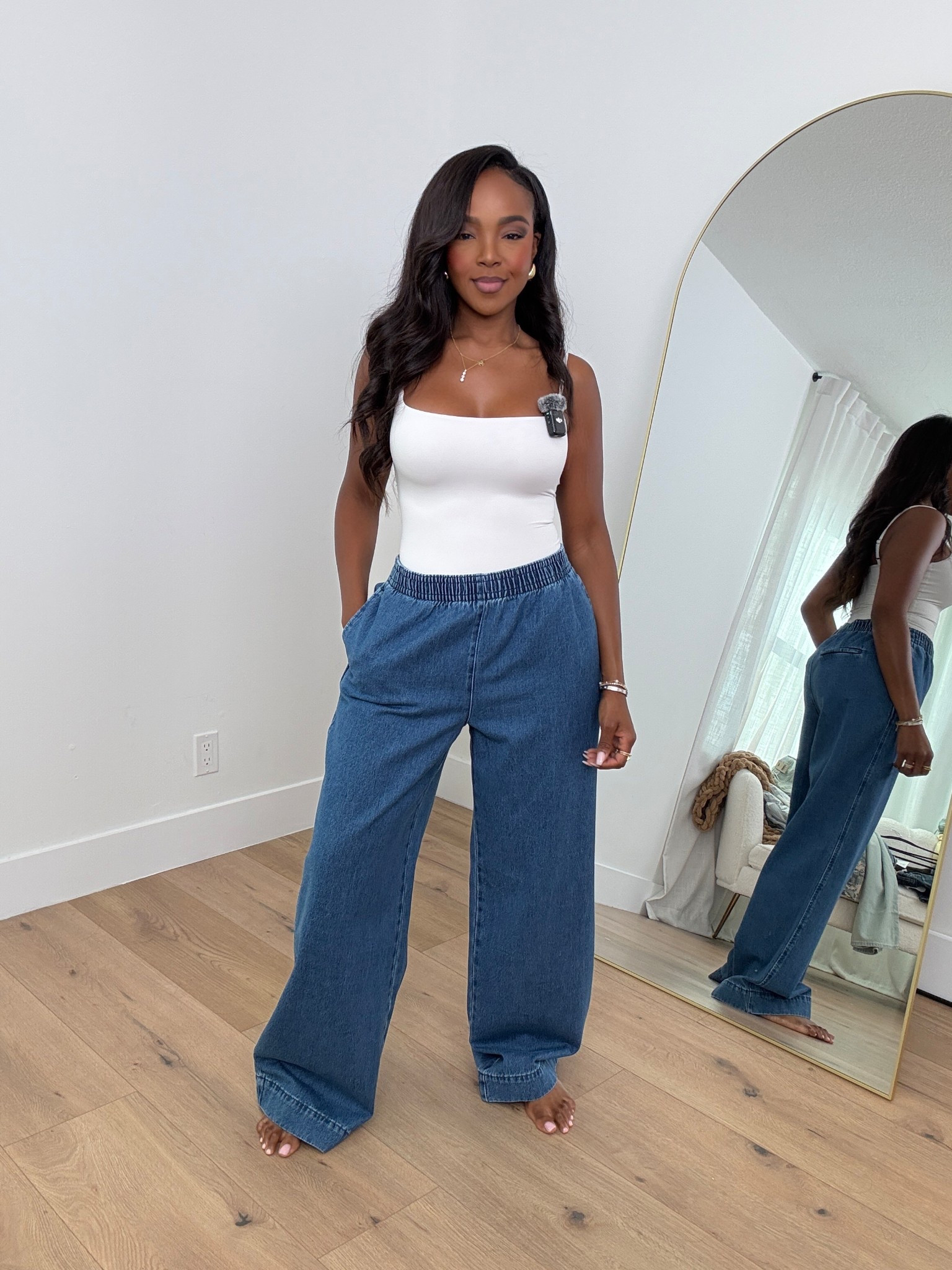 In a medium 

Normally a Size small 
I’m 5’4 | 140lbs | 36D -27 -40  IG & YT: kirasfashionfinds TT: kiraabboud 

#LTKFindsUnder100 #LTKFindsUnder50 #LTKPetite