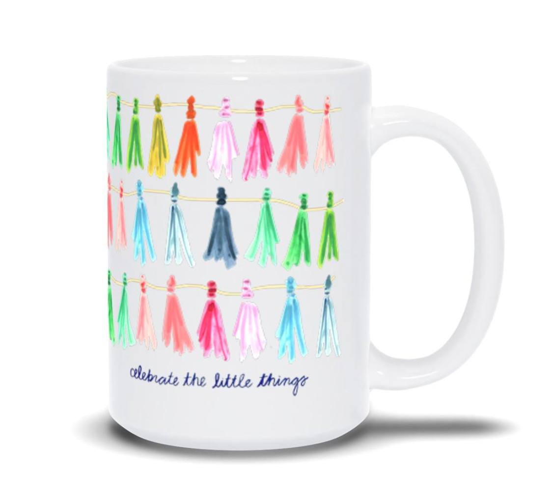Tasselin' Mug By Evelyn Henson | The Tiny Tassel