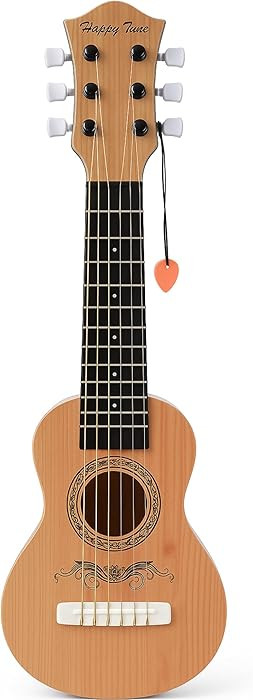 23" Acoustic Guitar, Kids 6 String Toy Guitar - Realistic Steel Strings - Beginner Practice First... | Amazon (US)
