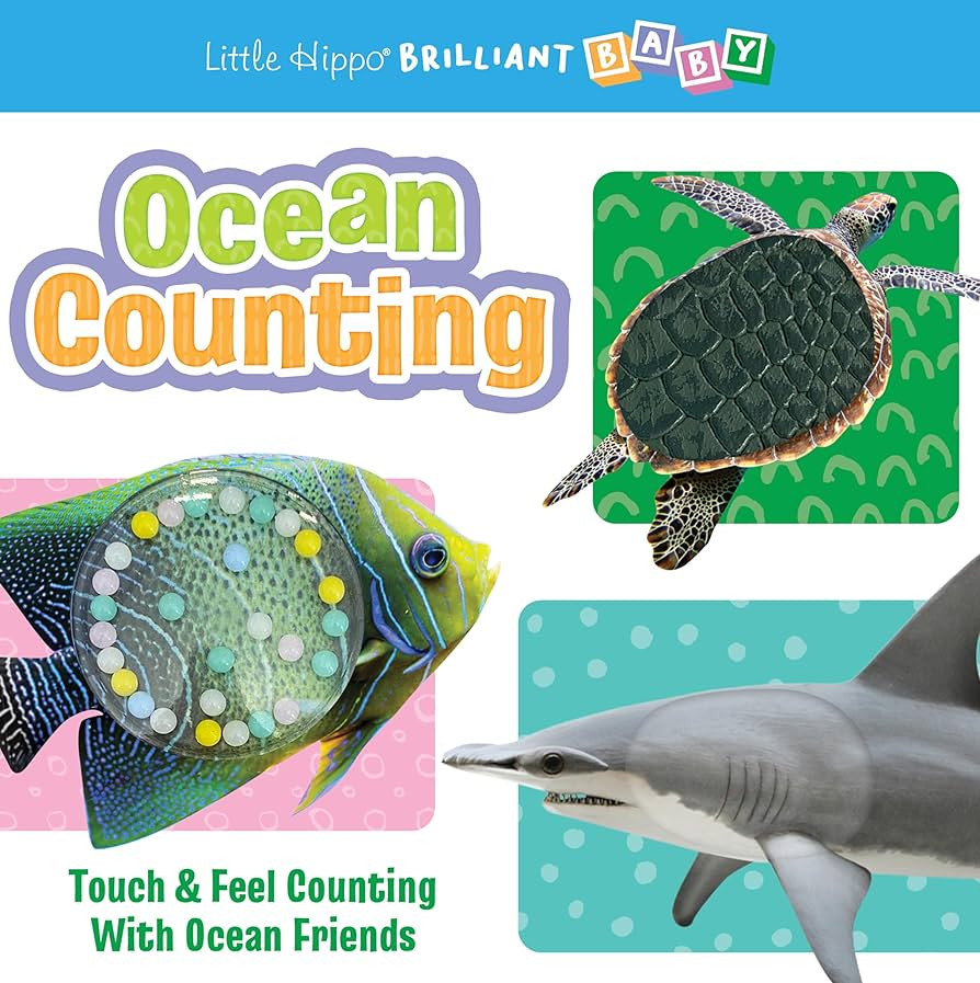 Little Hippo Books Ocean Counting | Touch and Feel Books for Toddlers 1-3 | Best Kid's Books and ... | Amazon (US)