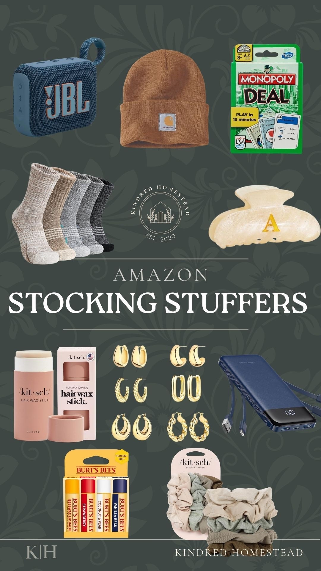 Amazon stocking stuffers that make Christmas morning feel a little more magical ✨ Cozy, creative, budget-friendly, and all quick-ship finds curated for the Kindred Homestead holiday. Everything linked in my LTK for easy, last-minute gifting. 🎄

#kindredhomestead #amazonfinds #holidaygifting #stockingstuffers #ltkhome #ltkholiday #ltkfinds

#LTKHome #LTKHoliday