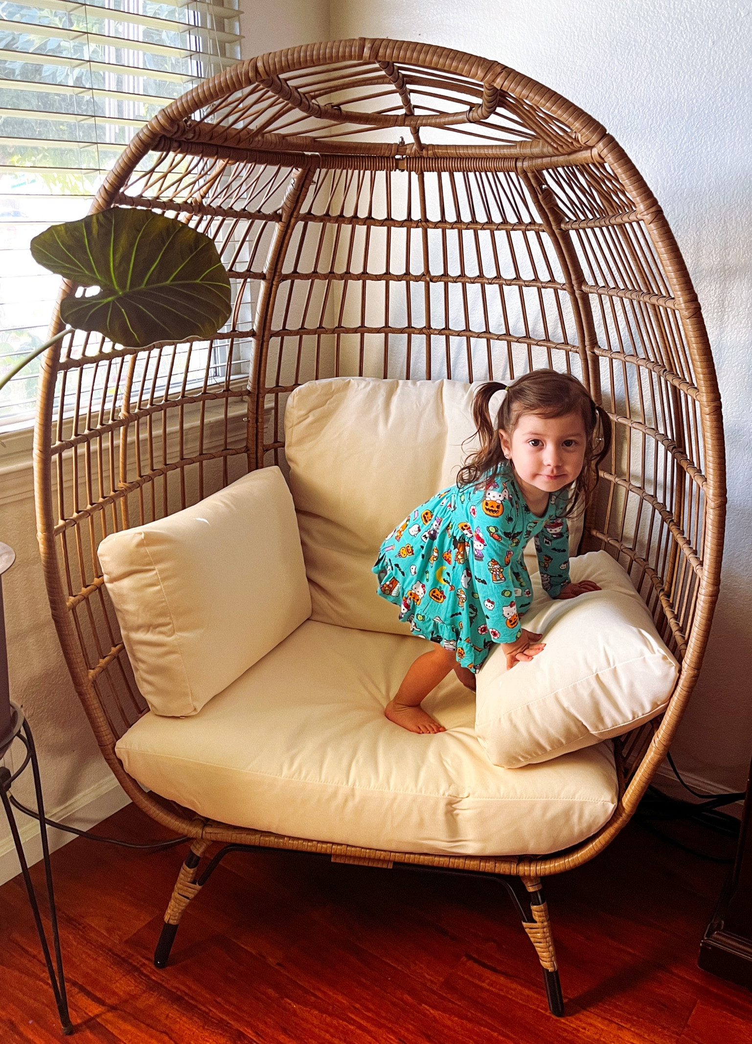 Finally got the cutest egg chair for Valentina 

#LTKGiftGuide #LTKhome #LTKfamily