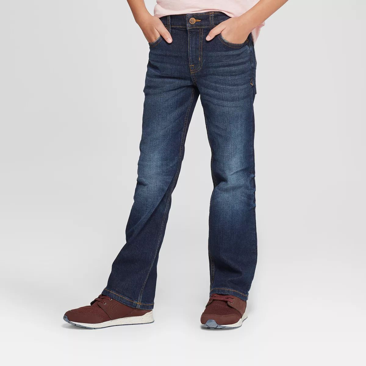 Boys' Stretch Bootcut Fit Jeans - Cat & Jack™ | Target