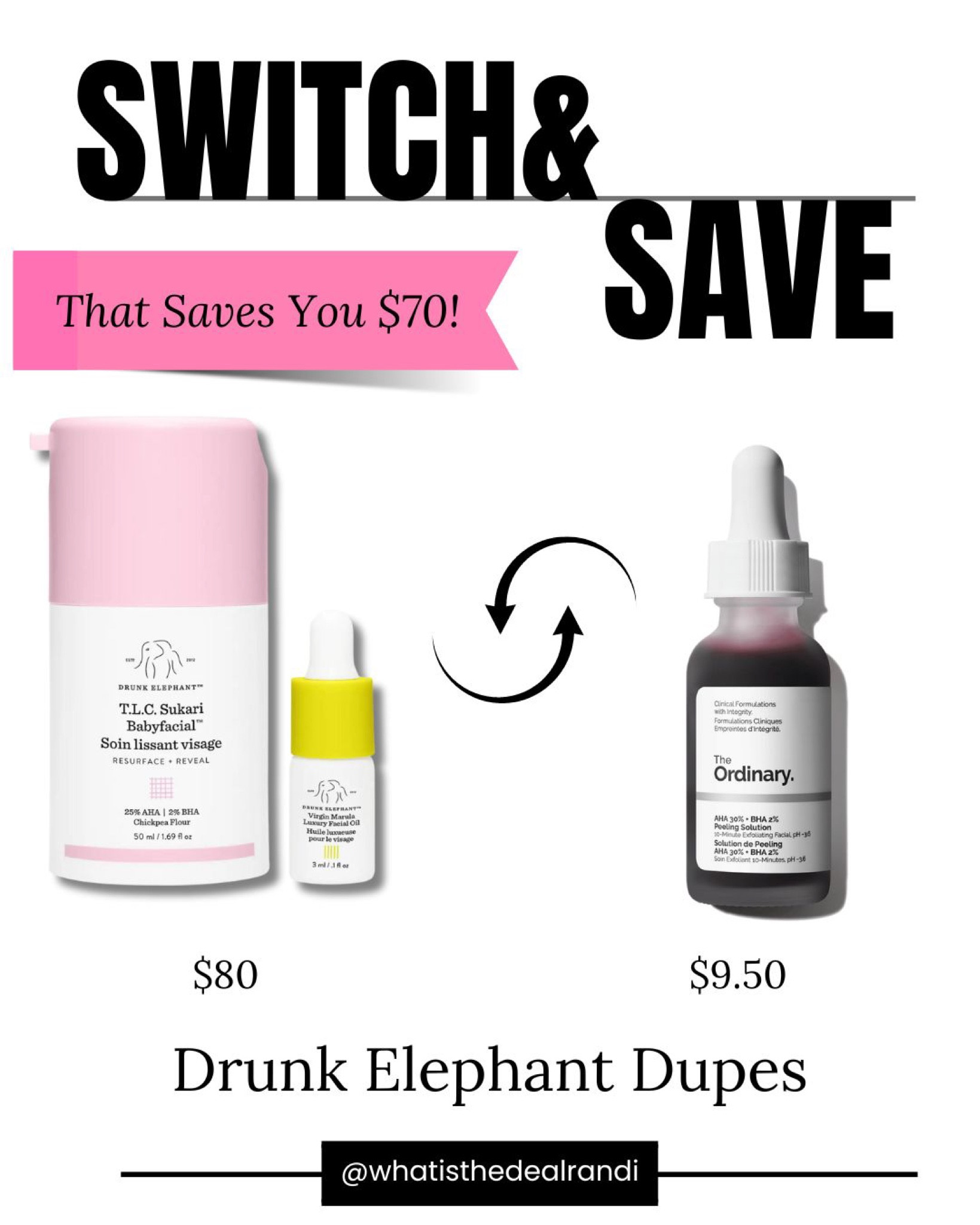 The ultimate drunk elephant dupe! 

#LTKbeauty #LTKover40 #LTKstyletip