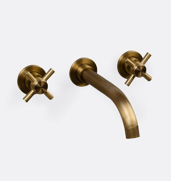 Edy Widespread Wall Mount Faucet | Rejuvenation
