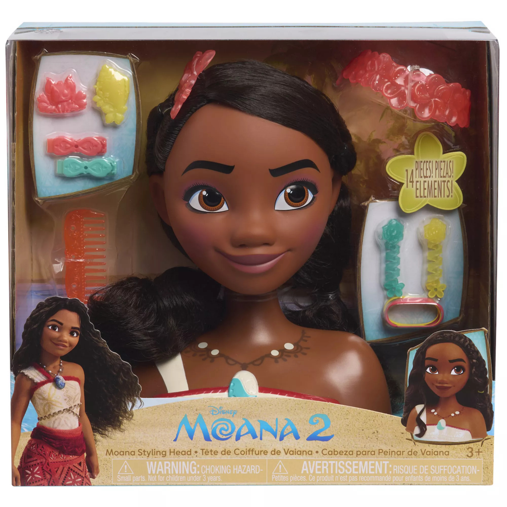 Just Play Disney's Moana Basic Styling Head with Accessories | Kohl's