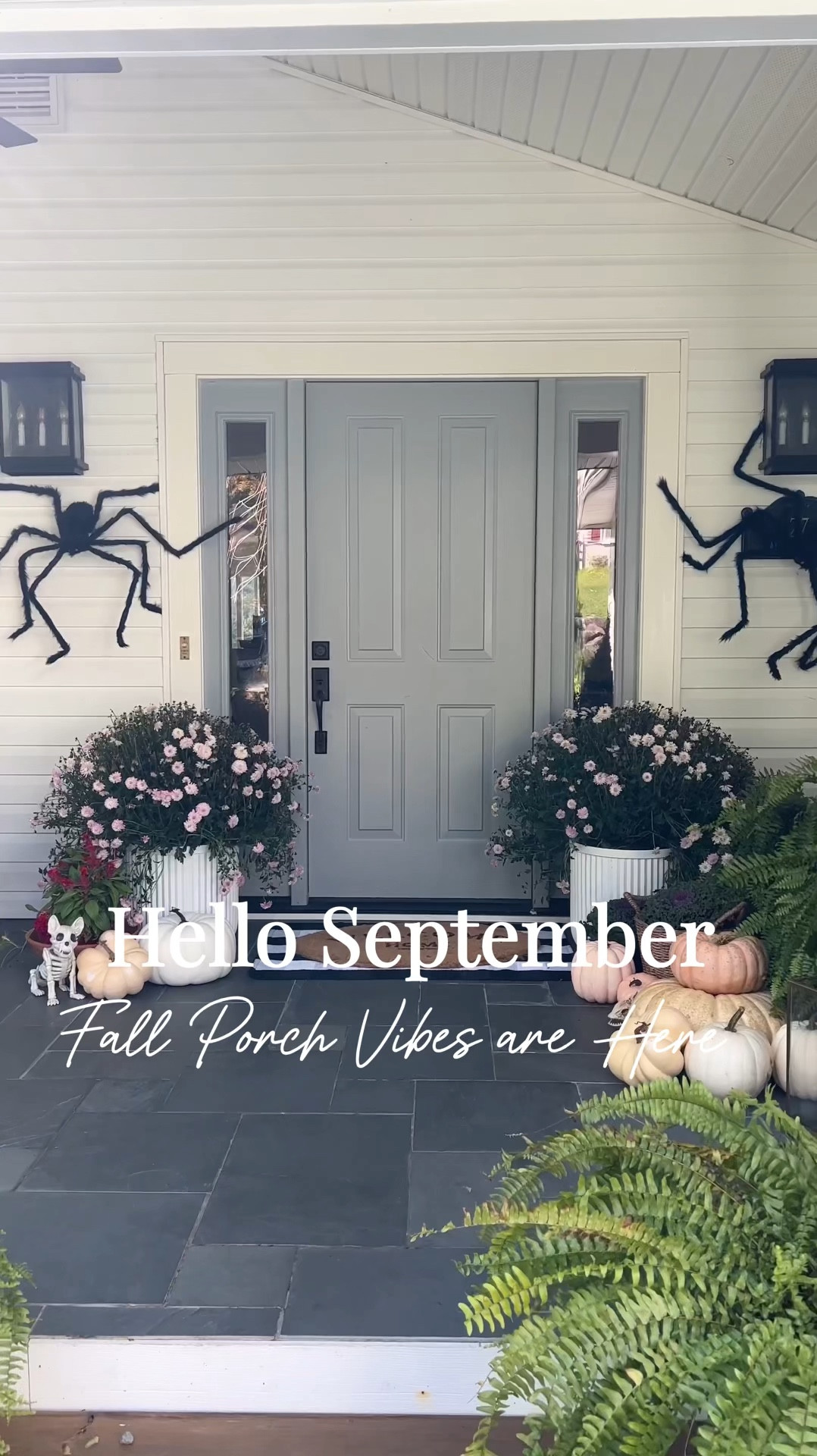 September 1st means one thing—it’s Fall Porch season!  🍂 

Cozy vibes and warm touches are in full effect.