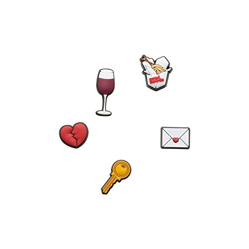 Crocs Jibbitz Charms Weekend 5-Packs| Jibbitz for Crocs, Night In, Small | Amazon (US)