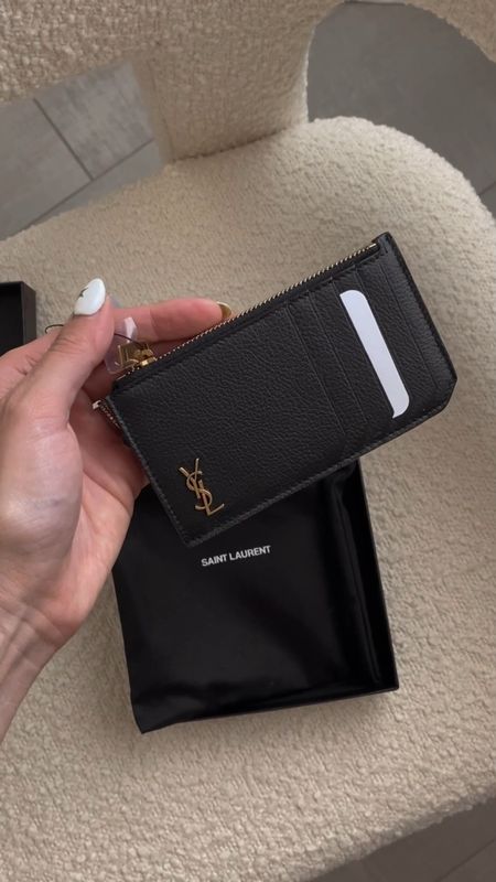 YSL cardholder 🫶🏼 perfect for small purses or to throw in a diaper bag! 

#LTKGiftGuide #LTKFind #LTKstyletip