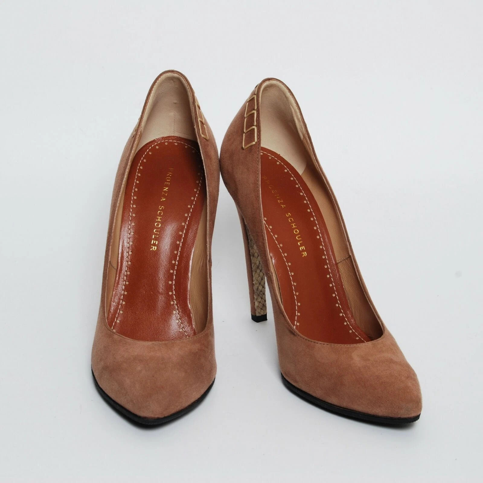Proenza Schouler High Heels Shoes Brown Suede Stilettos Pumps Size EU 39 US 8  | eBay | eBay US