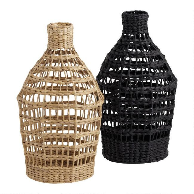 CRAFT Water Hyacinth Floor Vase | World Market