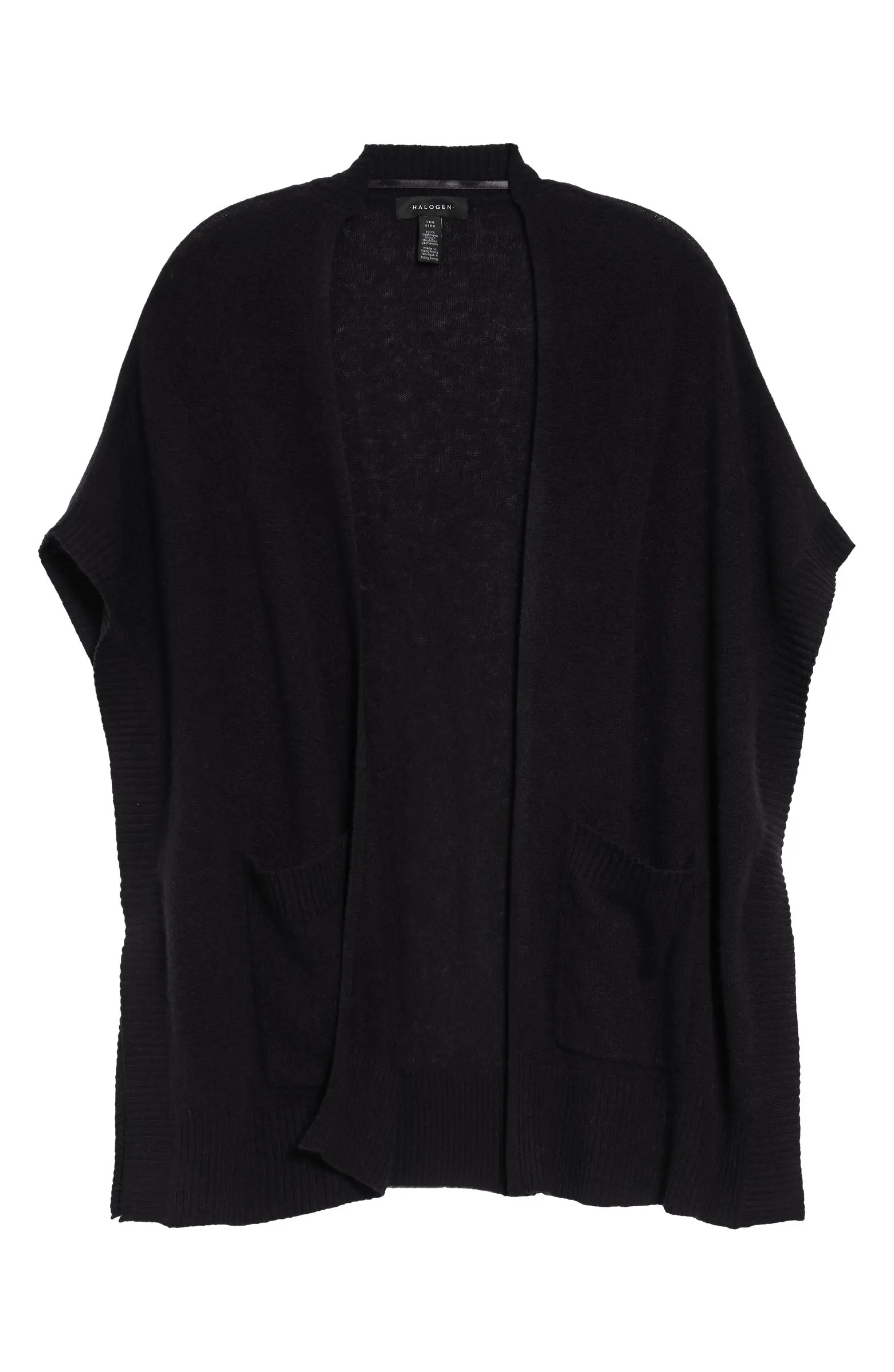 ® Easy Throw-On Cashmere Ruana | Nordstrom Rack
