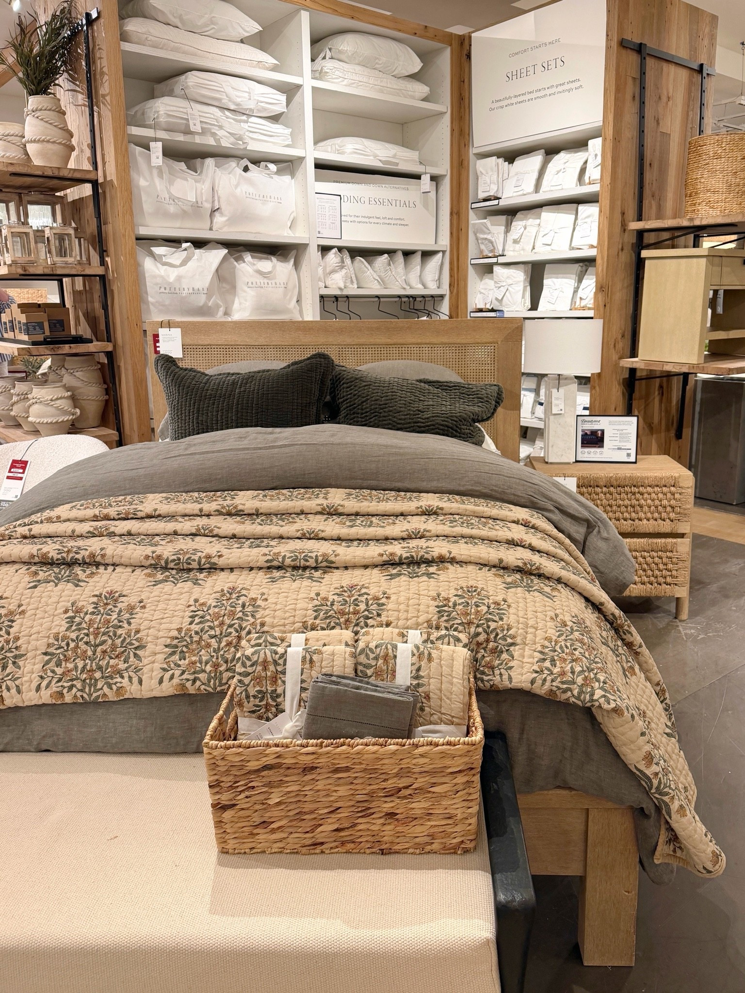 New at Pottery Barn! 🍂 The Corinna Reversible Quilt is giving all the cozy fall bedroom vibes. 🍁 I love the muted new color and timeless quilted design—it instantly makes a bed feel warm, layered, and inviting. ☺️ Plus, the reversible design gives you even more ways to style it! 🙌🏻 I’ve linked it in my LTK! 🤎 @Pottery Barn #bedding #quilt #bedroominspo

#LTKHome #LTKSaleAlert