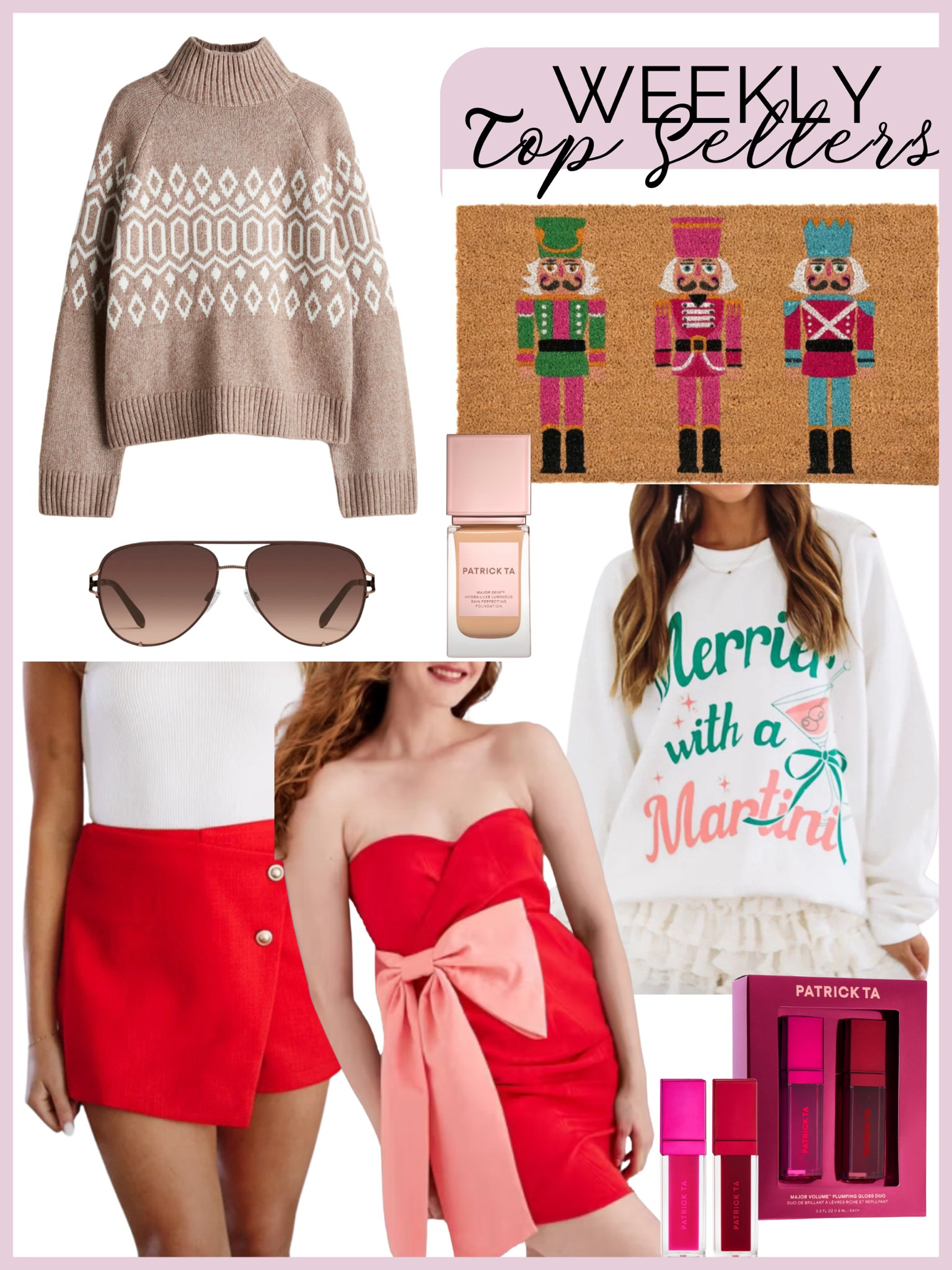 Top sellers, gifts for her, holiday outfits 

#LTKHoliday #LTKSaleAlert #LTKGiftGuide