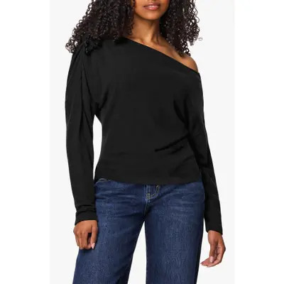 Habitual Colby Off the Shoulder Top in Winetasting at Nordstrom, Size X-Large | Nordstrom