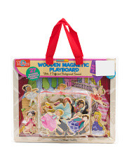 27pc Magnetic Wooden Playboard Set | Marshalls