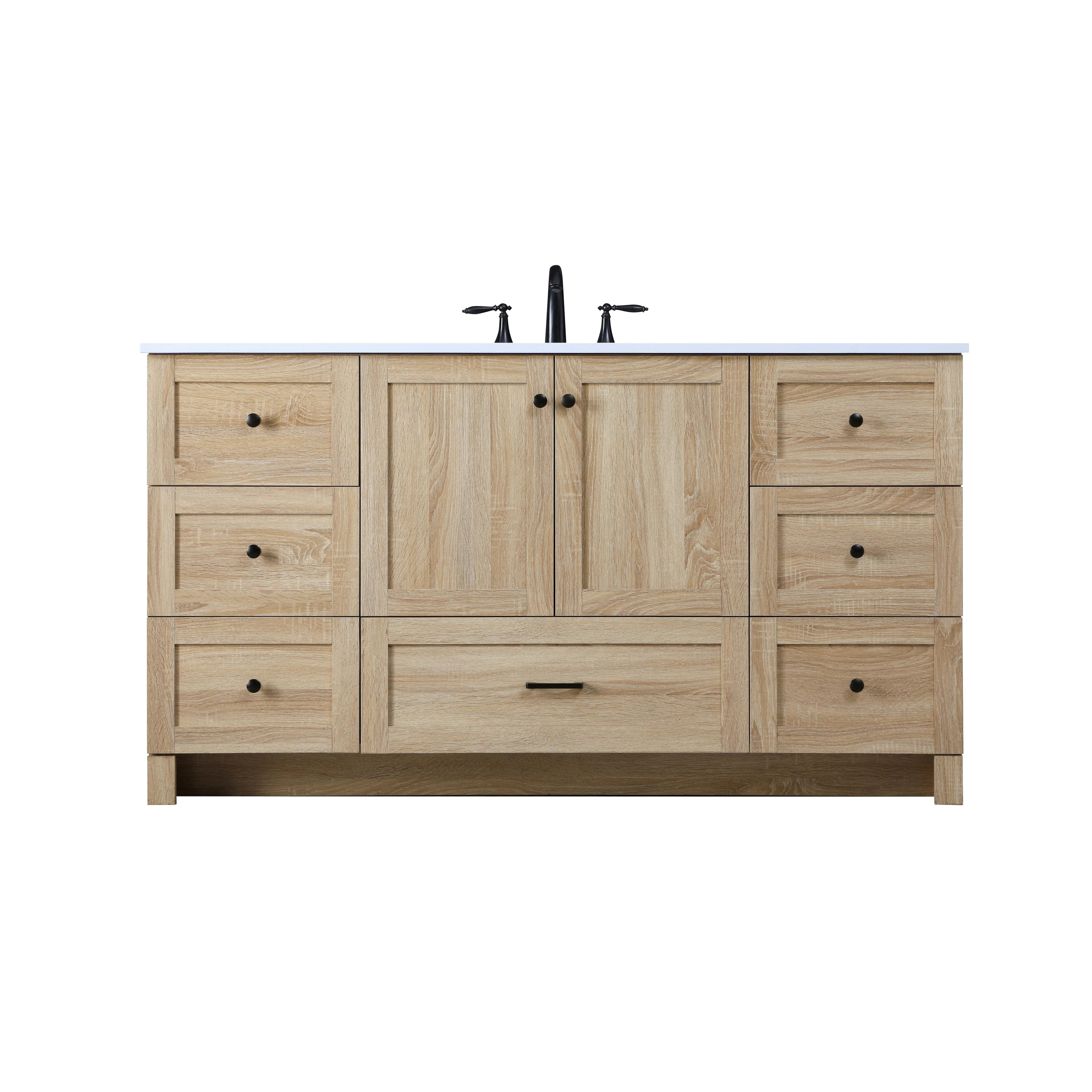 Fresco 48 - 60 Inch Single Bathroom Vanity | Overstock