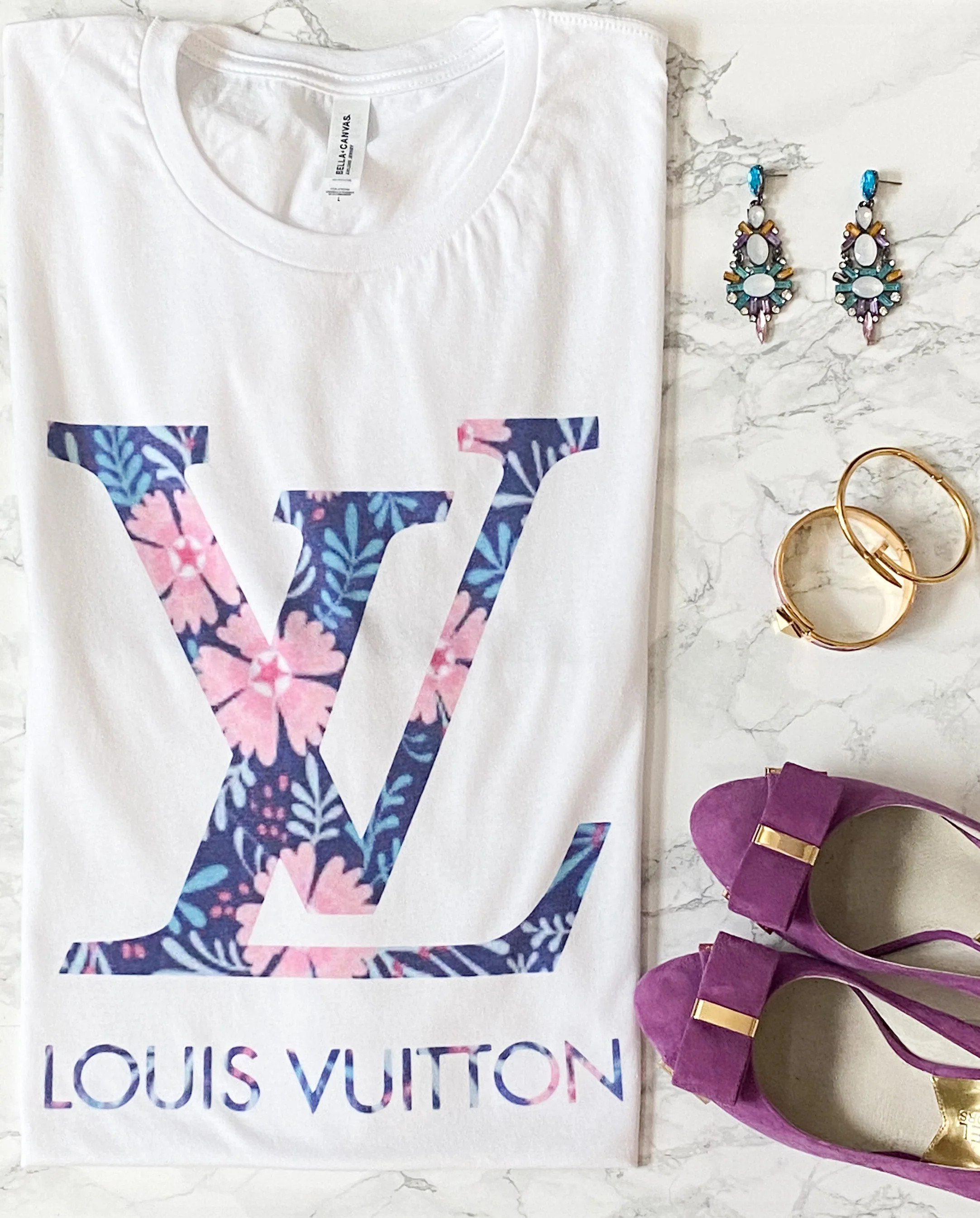 LV floral logo | Sweet Sparkle by GG 