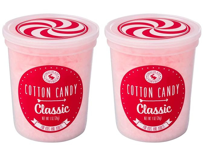 Classic Pink Gourmet Flavored Cotton Candy (2 Pack) – Unique Idea for Holidays, Birthdays, Gag ... | Amazon (US)