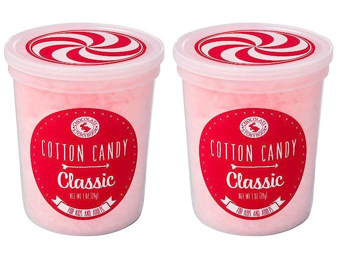 Classic Pink Gourmet Flavored Cotton Candy (2 Pack) – Unique Idea for Holidays, Birthdays, Gag ... | Amazon (US)
