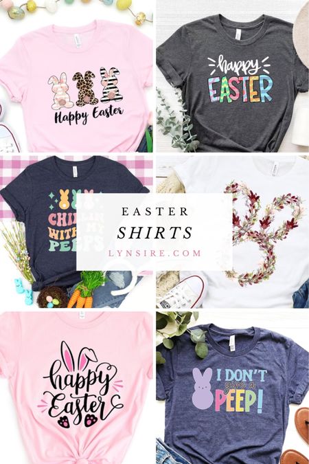 Cute Easter shirts to wear this year. You can easily create a casual or formal outfit. Etsy finds 🐰

#LTKFind #LTKunder50 #LTKstyletip