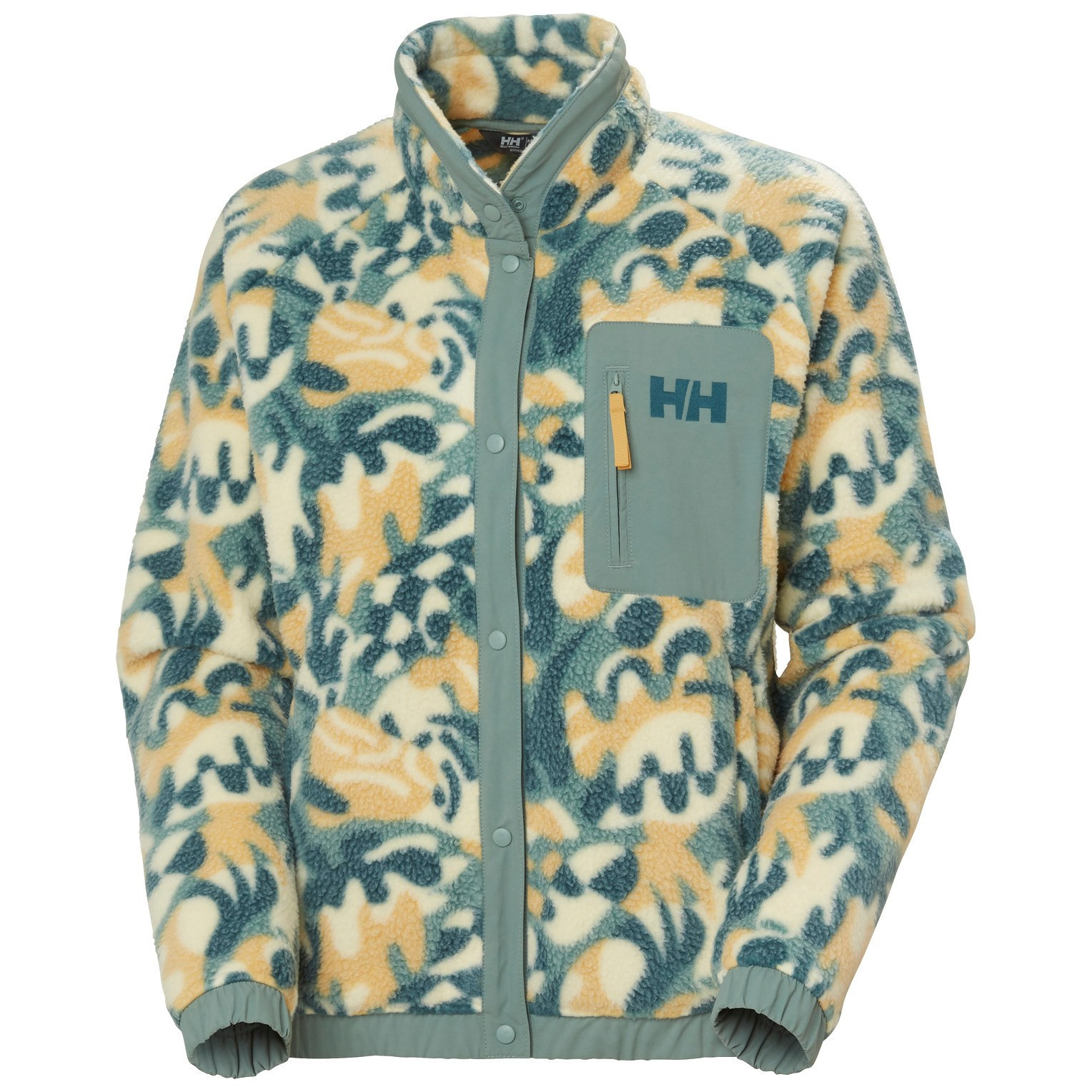 Helly Hansen Women's Imperial Printed Pile Snap Jacket  Khaki M | REI
