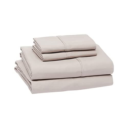 Amazon Basics Lightweight Super Soft Easy Care Microfiber Bed Sheet Set with 14-Inch Deep Pockets... | Amazon (US)