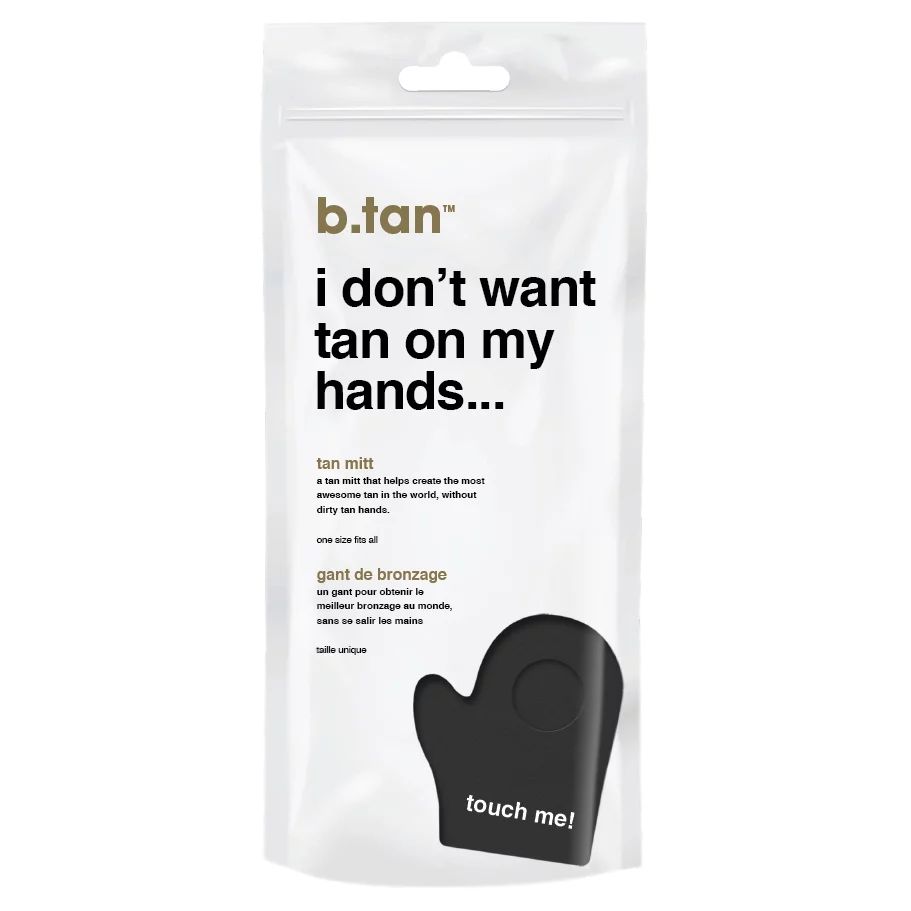 b.tan i don't want tan on my hands tanning mitt, washable + reusable - Walmart.com | Walmart (US)