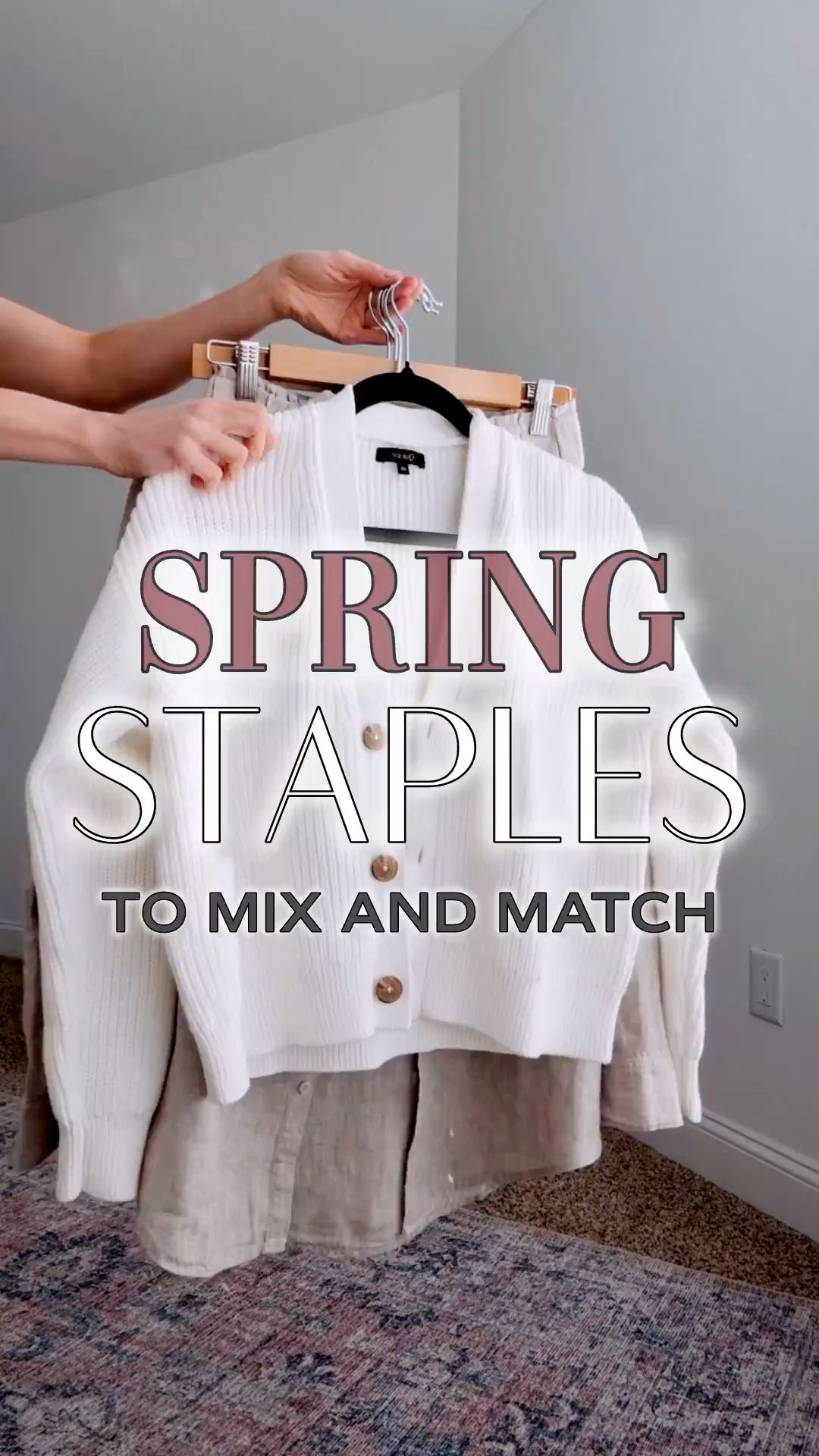 Spring means great basics and these pieces are mix and match ready! They will come in really handy when simplifying your vacation packing list too!

Capsule pieces are the backbone of any closet and these finds are just that! With only two bottoms, the mix and match outfits are endless! Makes packing a breeze and sure does make getting dressed in the morning a whole lot easier too!


#LTKSeasonal #LTKgrwm #LTKOver40