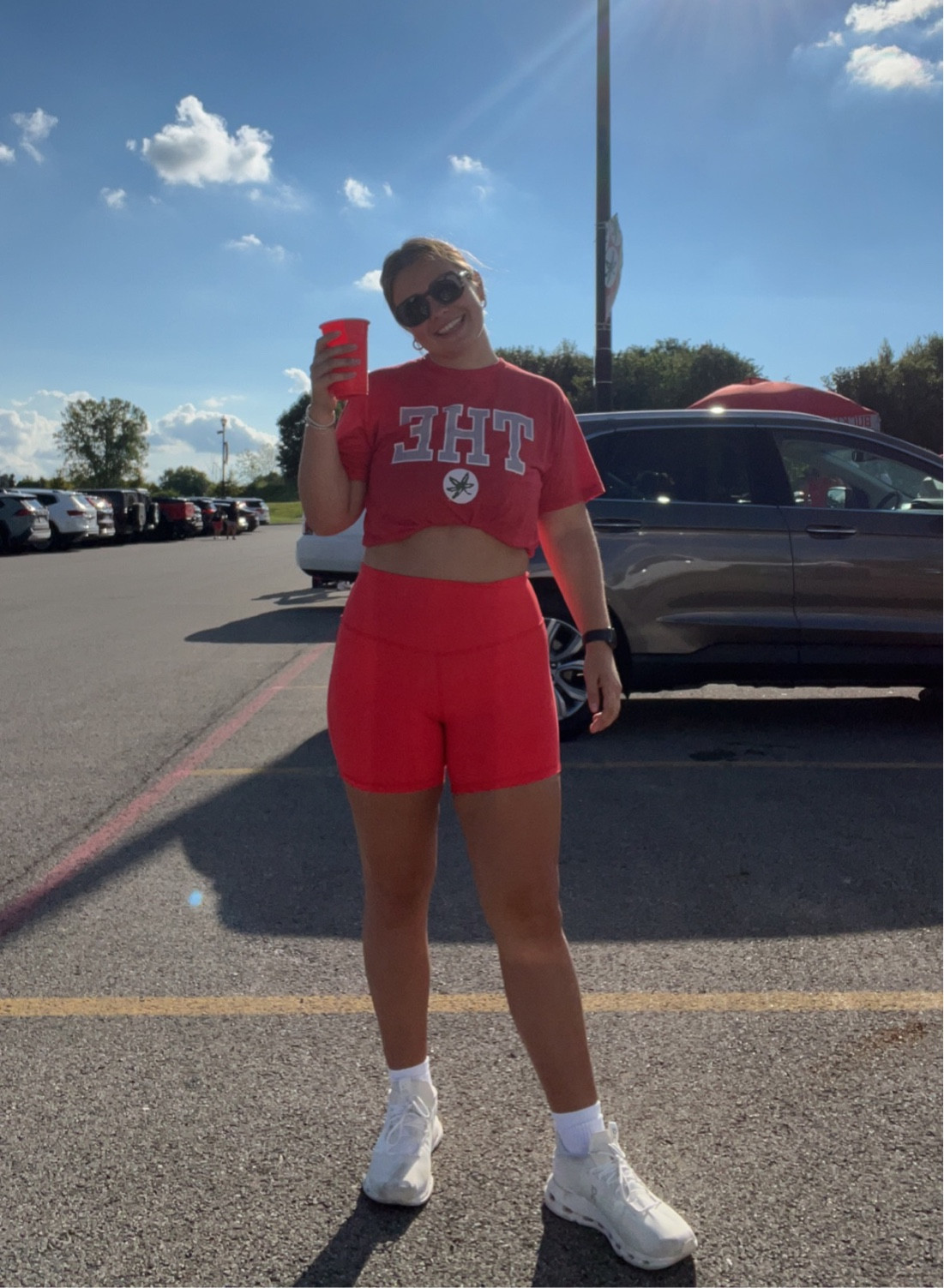 literally wear my on clouds everywhere & ofc have to have a staple pair of biker shorts. the shirt is homage brand!!!

#LTKcurves #LTKfit #LTKstyletip