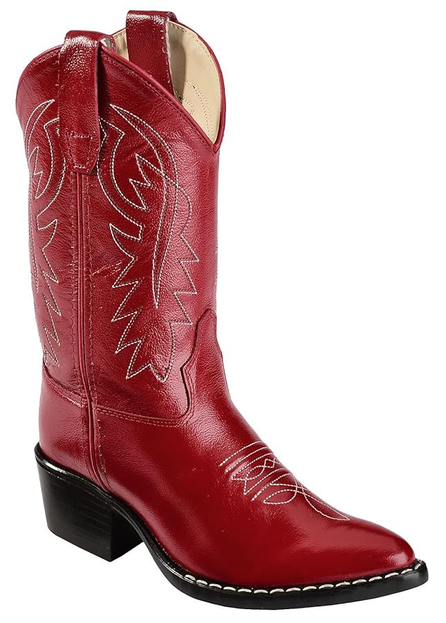 Old West Girl's J Toe Western Boot | Amazon (US)