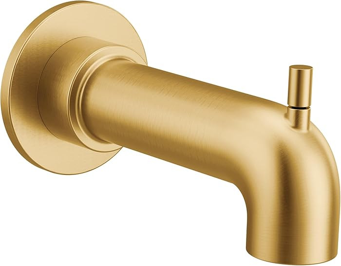 Moen 3346BG Cia Diverter Tub Spout with Slip-fit CC Connection, Brushed Gold | Amazon (US)