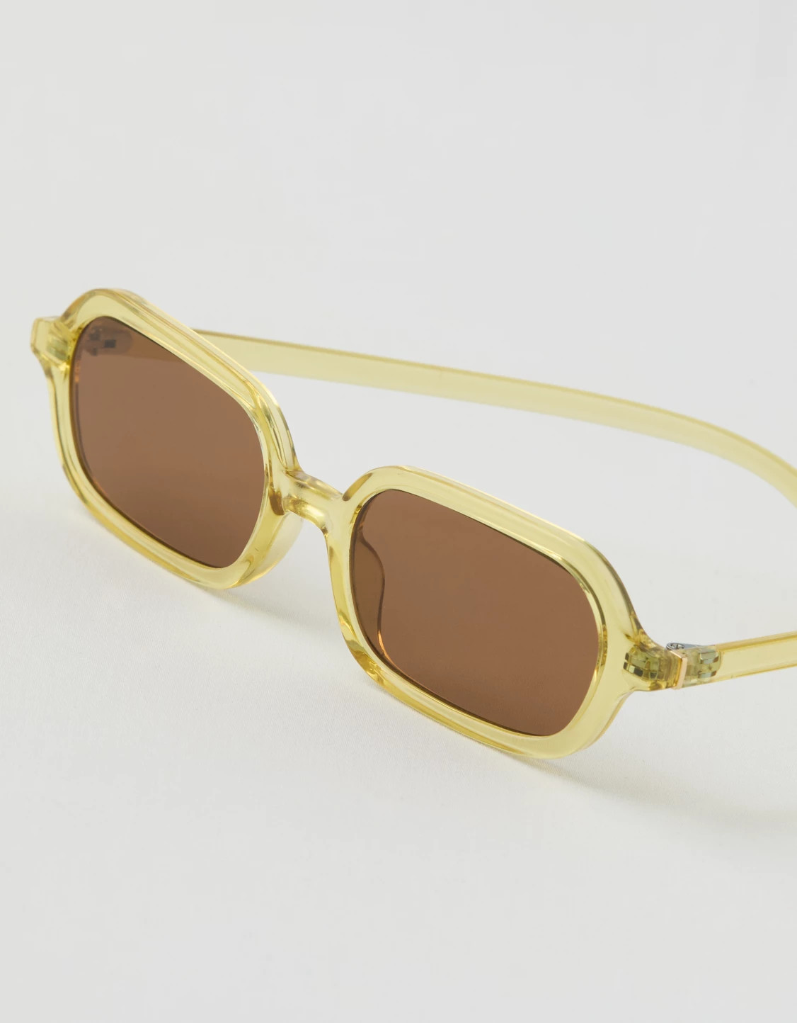 Aerie Slim Rectangle Sunglasses | Aerie