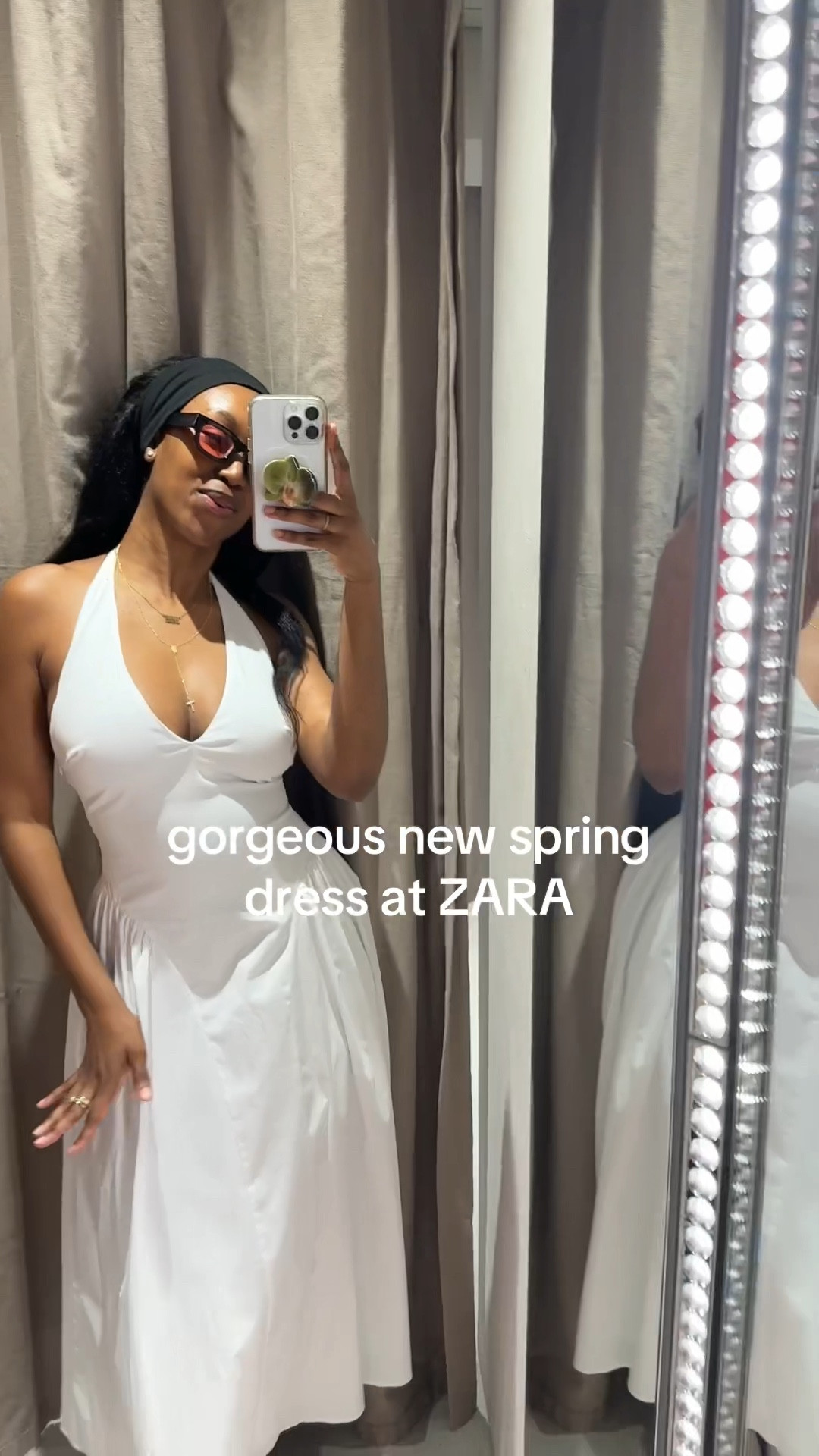 Gorgeous white cotton dress from ZARA!

Wearing a SMALL. I would say this is definitely curvy girl approved, plenty of room for your chest and hips/butt. Light and airy for warm weather. And the SHAPE of this dress compliments so many body types! Perfect dress for spring!

#LTKootd #LTKWedding #LTKSeasonal