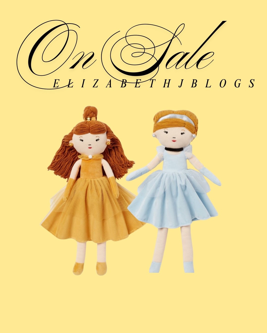 Disney princess dolls on sale at target! These are so cute for toddlers 