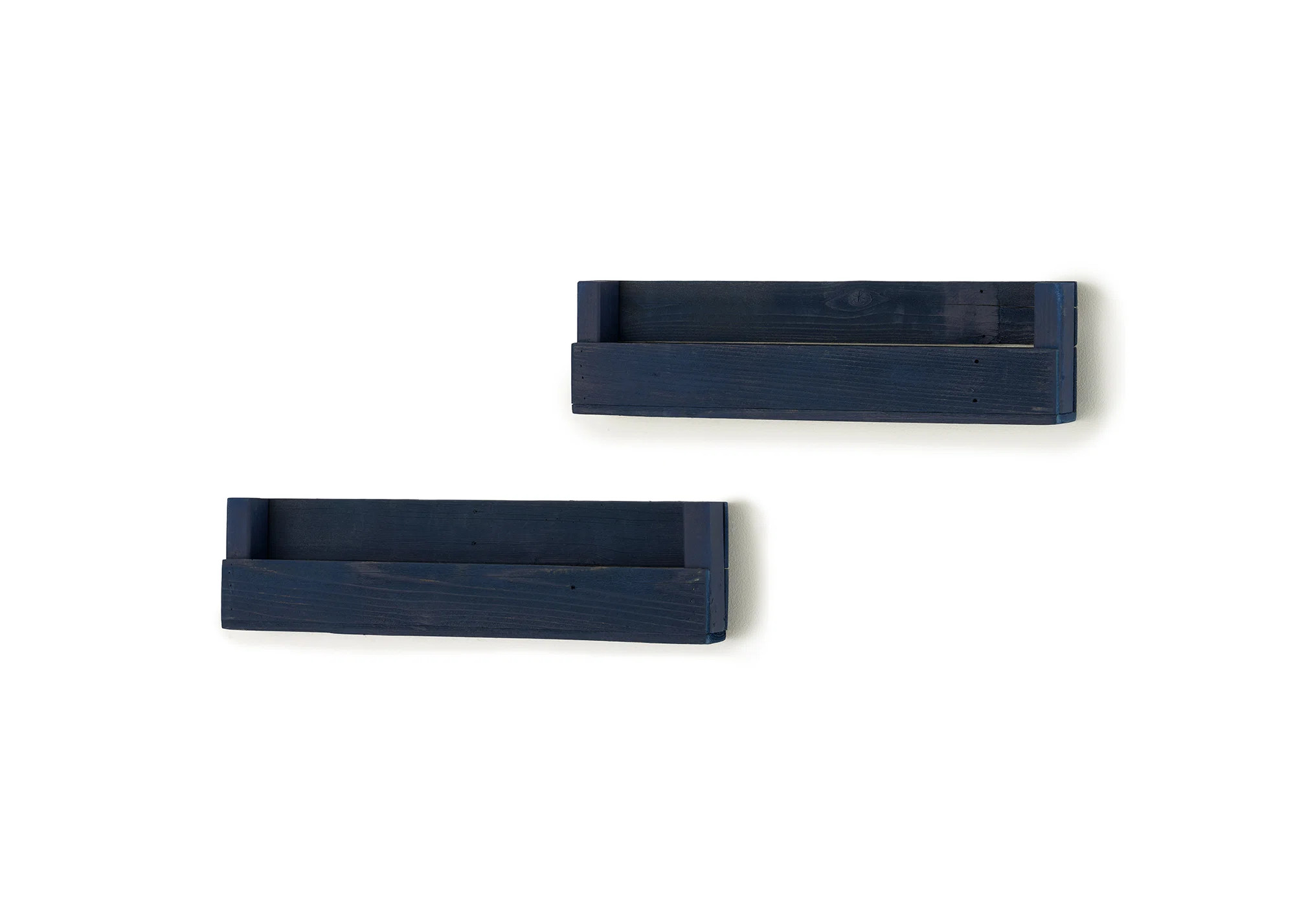 8" H x 28" W Chip Resistant Floating Shelf (Set of 2) | Wayfair North America