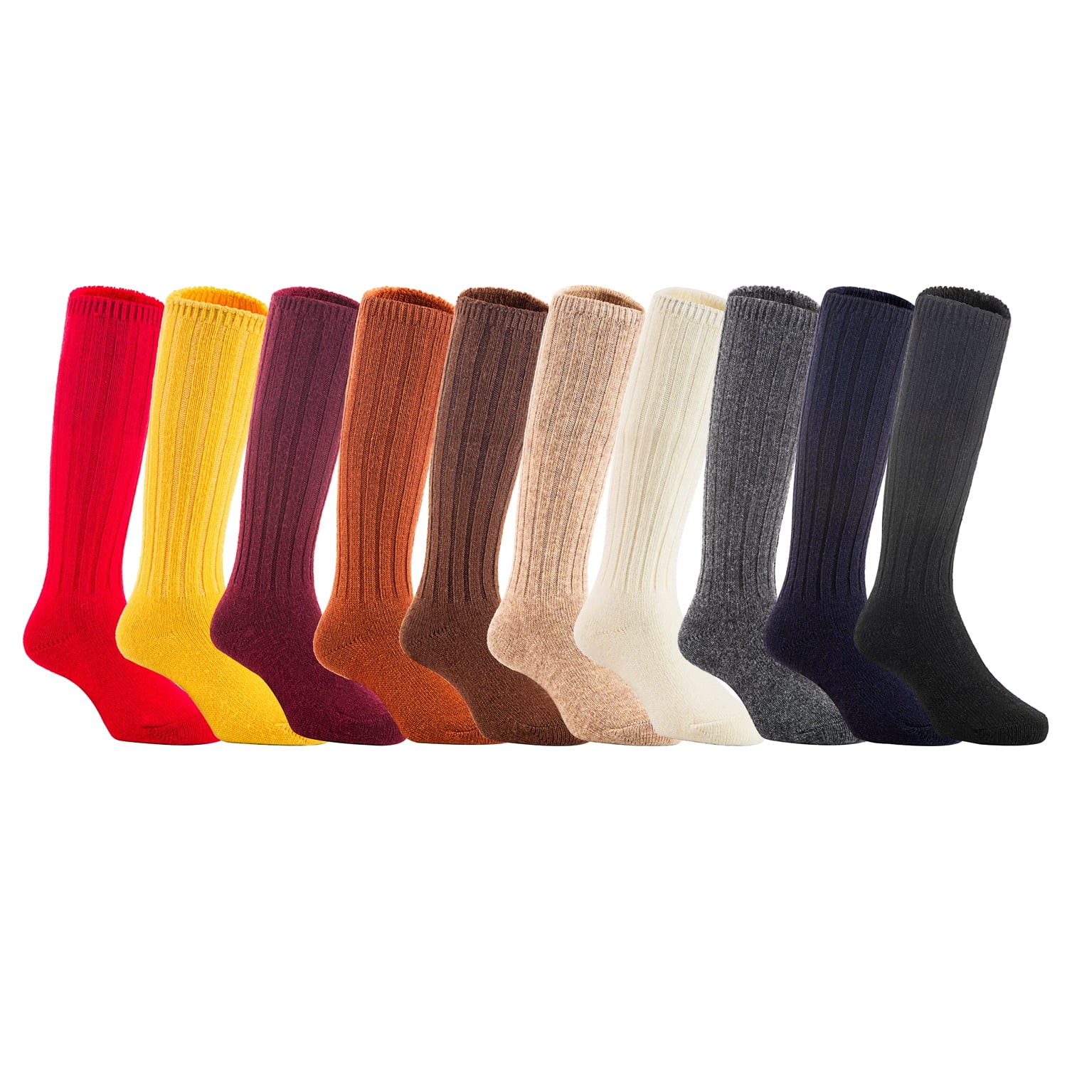 Lian LifeStyle Unisex Baby Children 3 Pairs Knee High Wool Blend Boot Socks Size 2-4Y  (Random Gi... | Walmart (US)