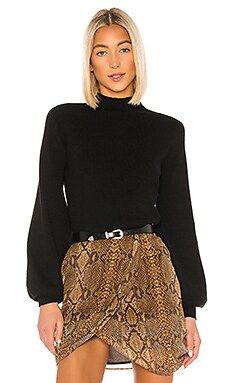 L'Academie Fable Sweater in Black from Revolve.com | Revolve Clothing (Global)