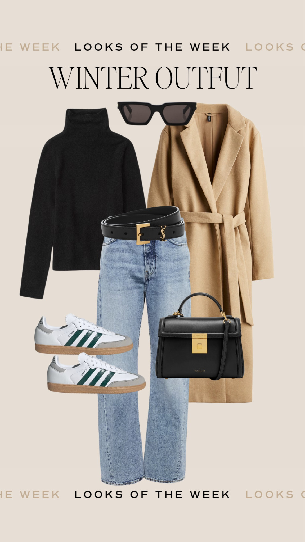 Winter outfit idea styled by Becky 