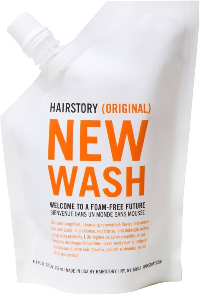 Hairstory New Wash Original, Cleansing Cream for All Hair Types, Shampoo & Conditioner Alternativ... | Amazon (US)