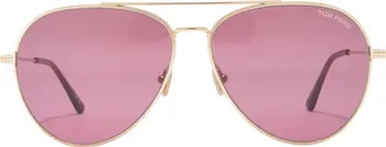 TOM FORD 62mm Pilot Sunglasses | Nordstromrack | Nordstrom Rack